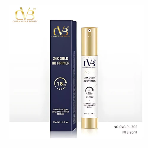 cvb 24k gold hd primer 18 hour oil free for all types skins